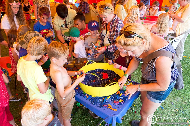Making juggling balls.  Photo by www.tammylynn.co.uk