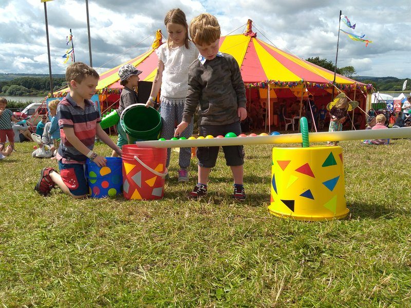 Junk Ball Run at Valley Fest