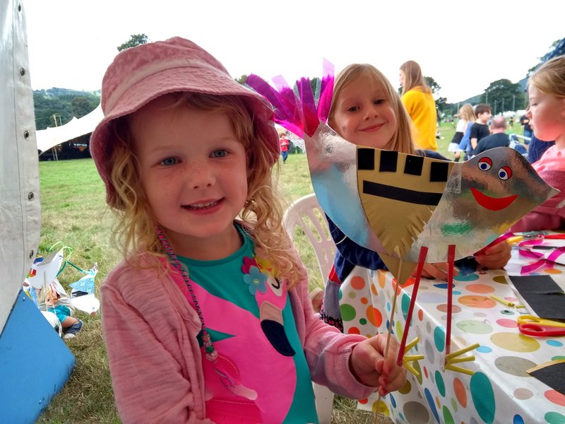 Flappy birds at Green Man Settlement