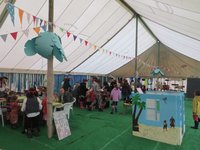 Treasure Island themed tent