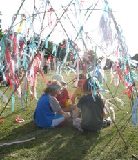 Bamboo wigwam